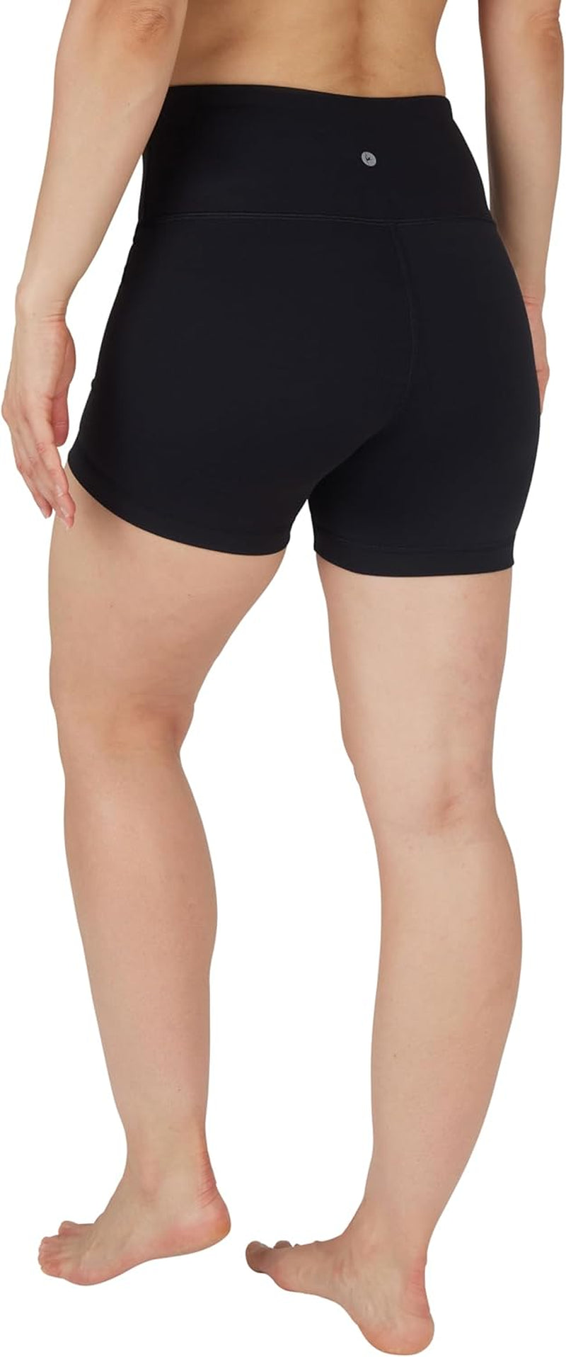 High Waisted Running Yoga Shorts Tummy Control 5” Workout Biker Shorts for Women 2 Pack